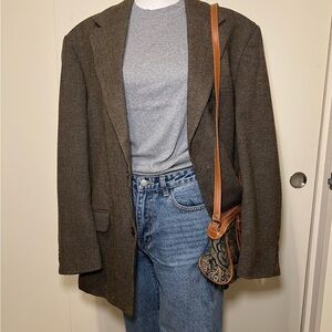 Eddie Bauer wool blazer